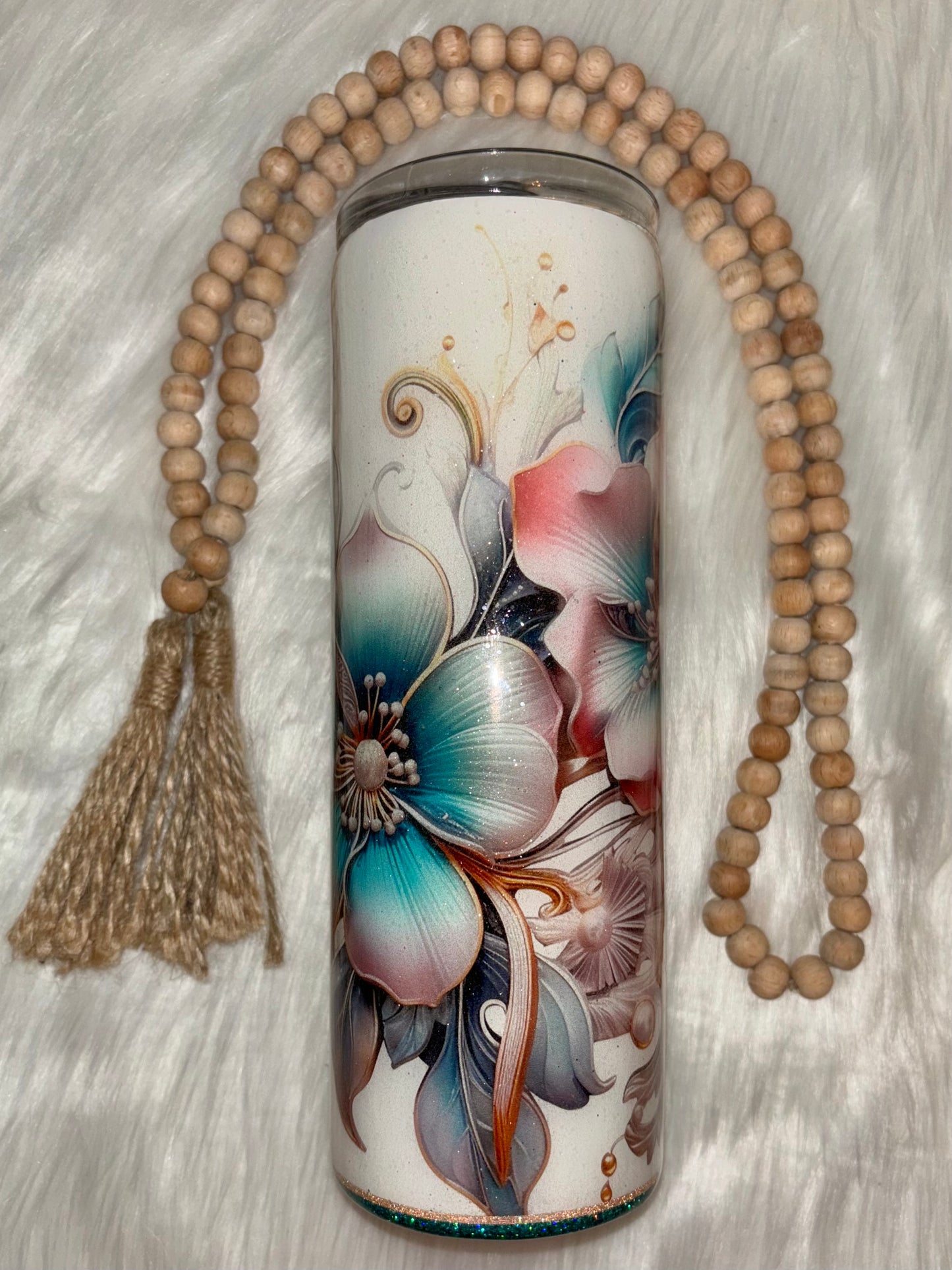 20oz Floral Tumbler