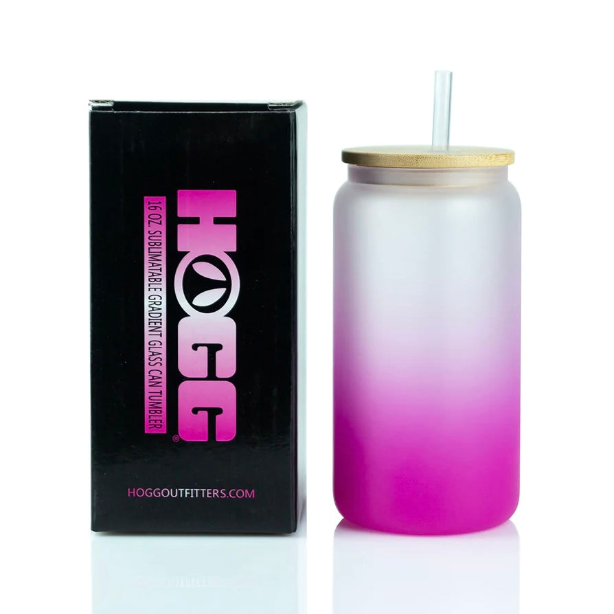 16oz Overcompensating Glass Tumbler