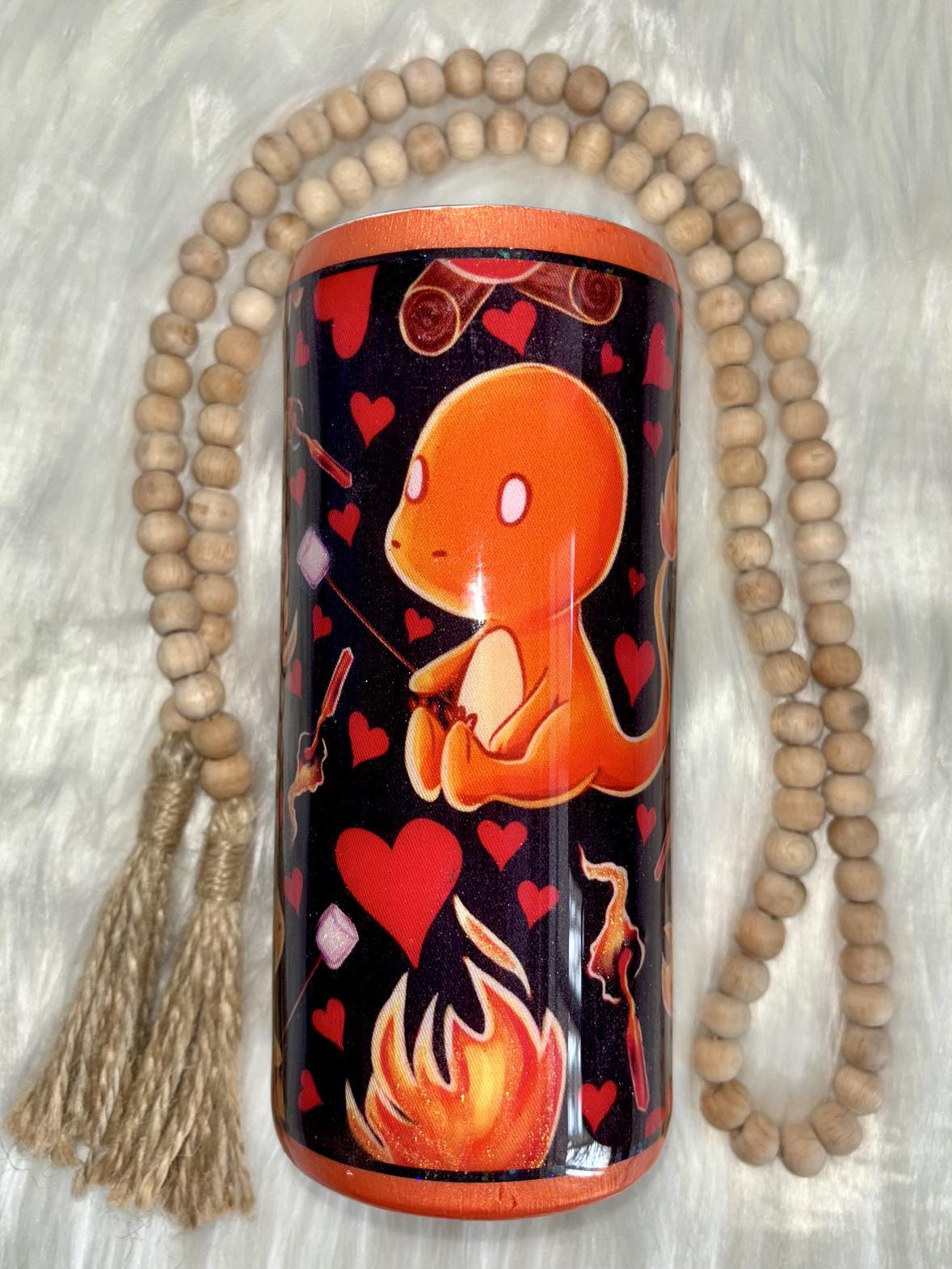15oz Fire Dino Tumbler