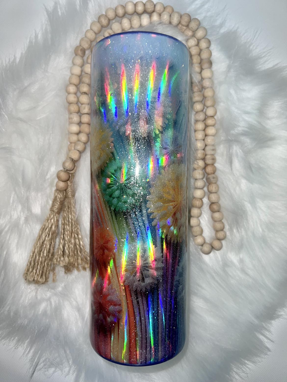 30oz Holographic Dandelions Tumbler