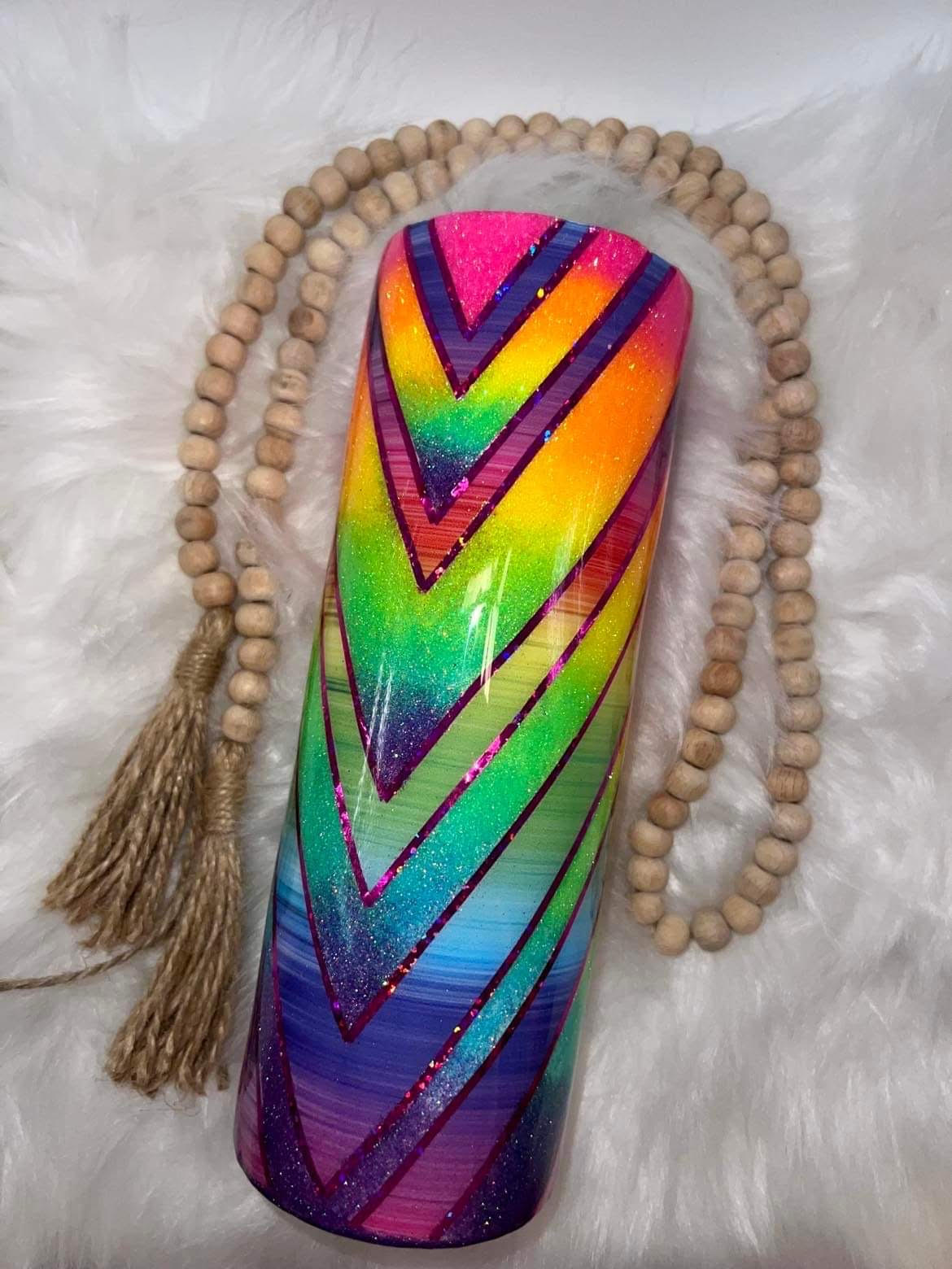 20oz Neon Vsplit Tumbler
