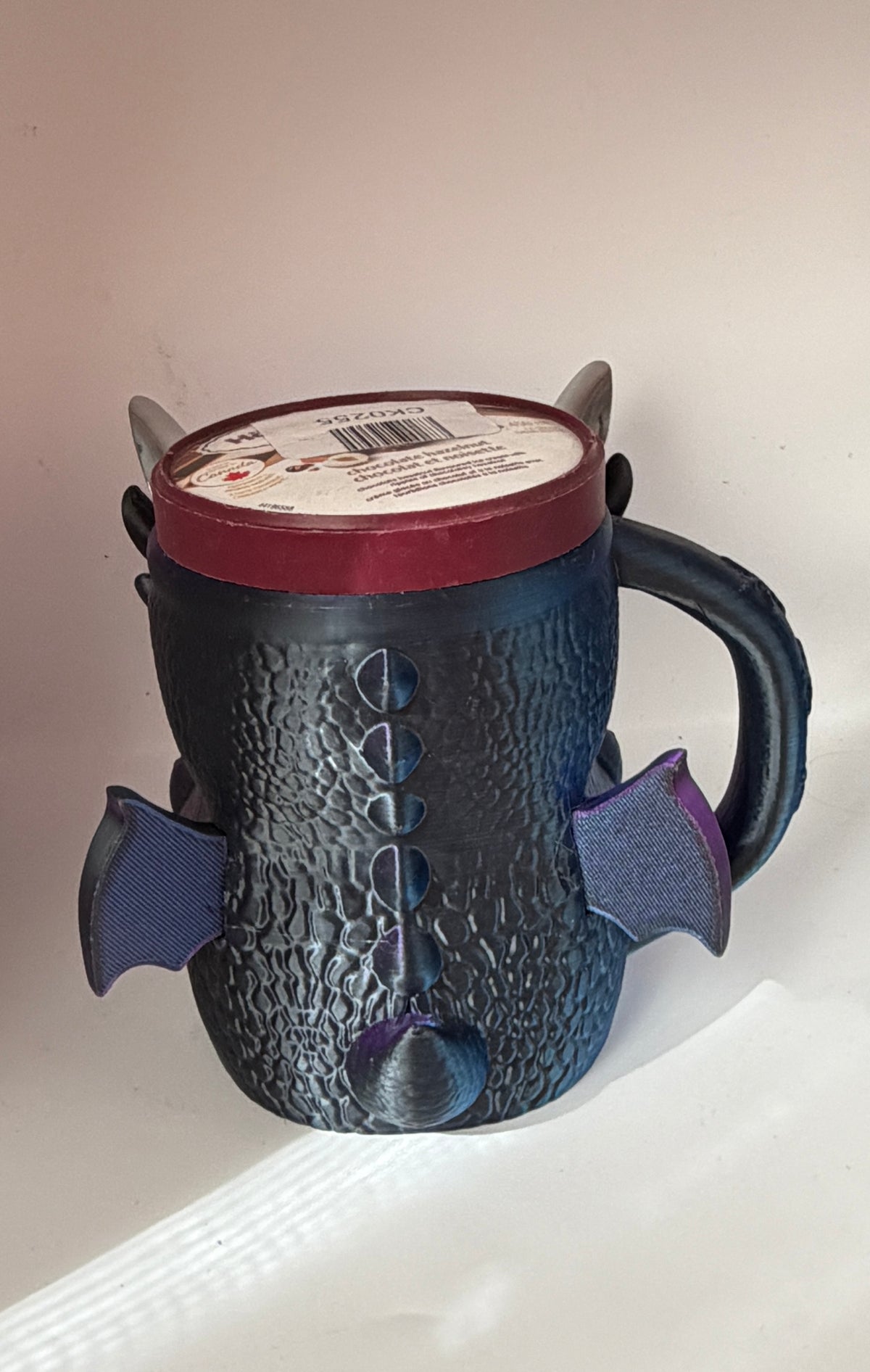 3D Dragon Ice Cream Pint Holder