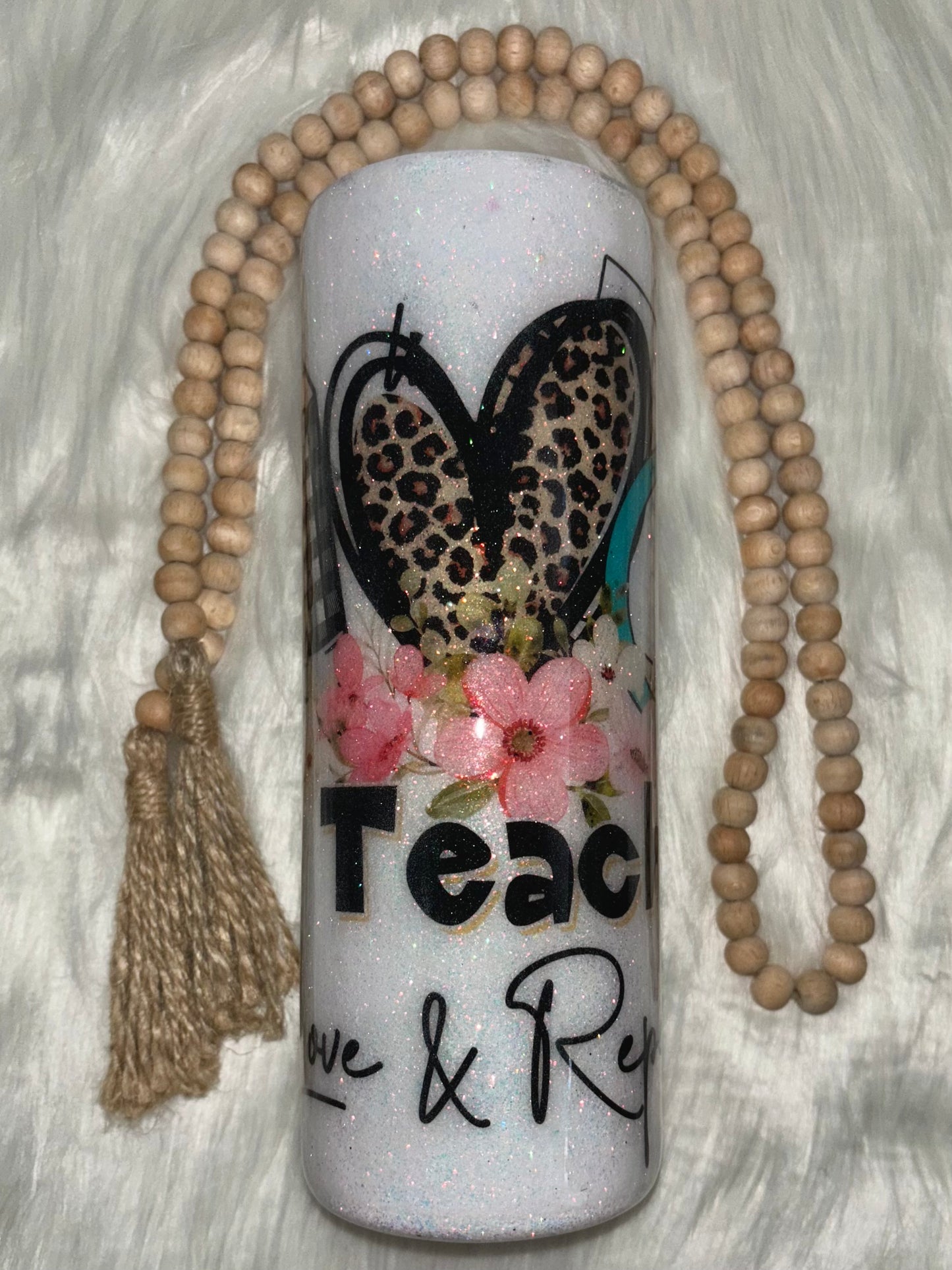 20oz Teach Love & Repeat Tumbler