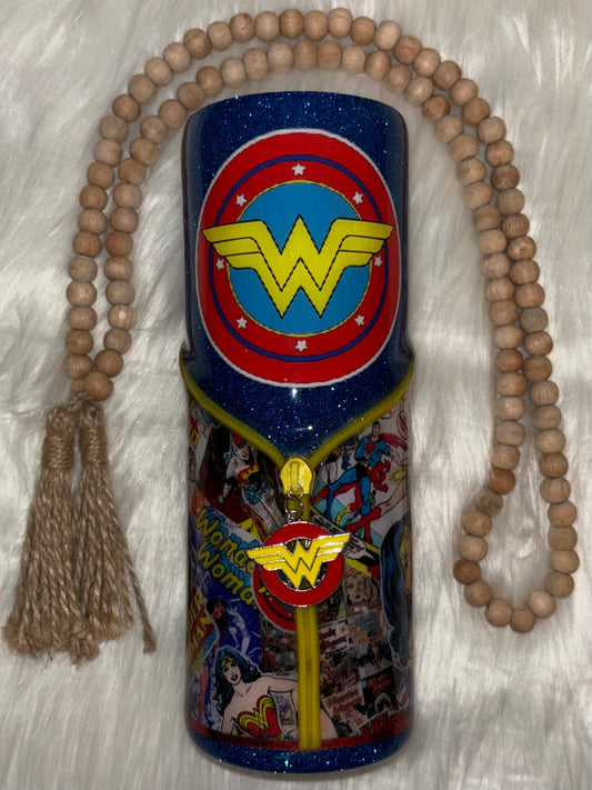 20oz Wonderful Hero Zipper Tumbler