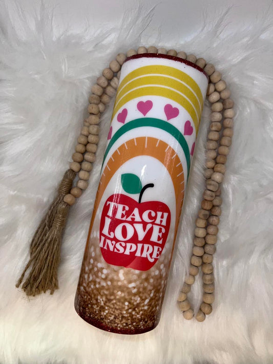 20oz Teacher Apple Tumbler