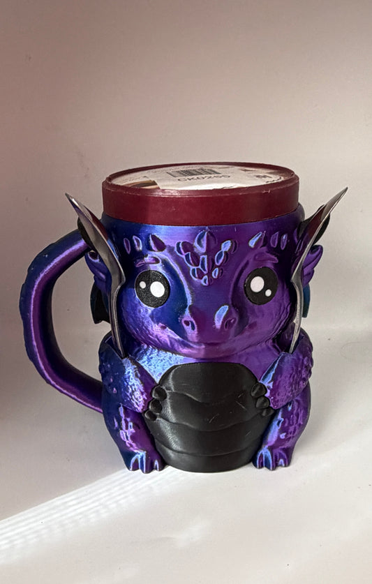 3D Dragon Ice Cream Pint Holder
