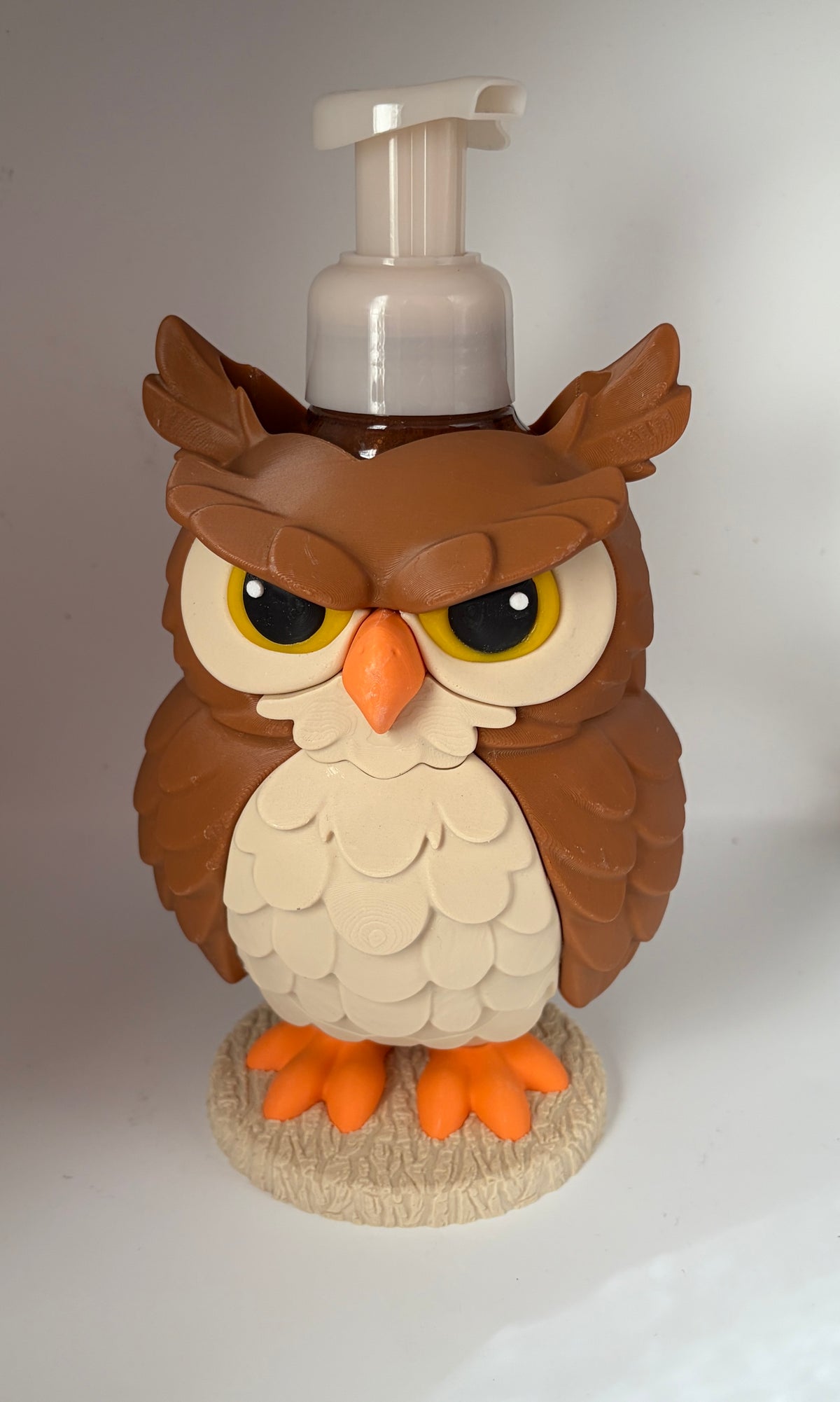 3D Owl Soap Holder