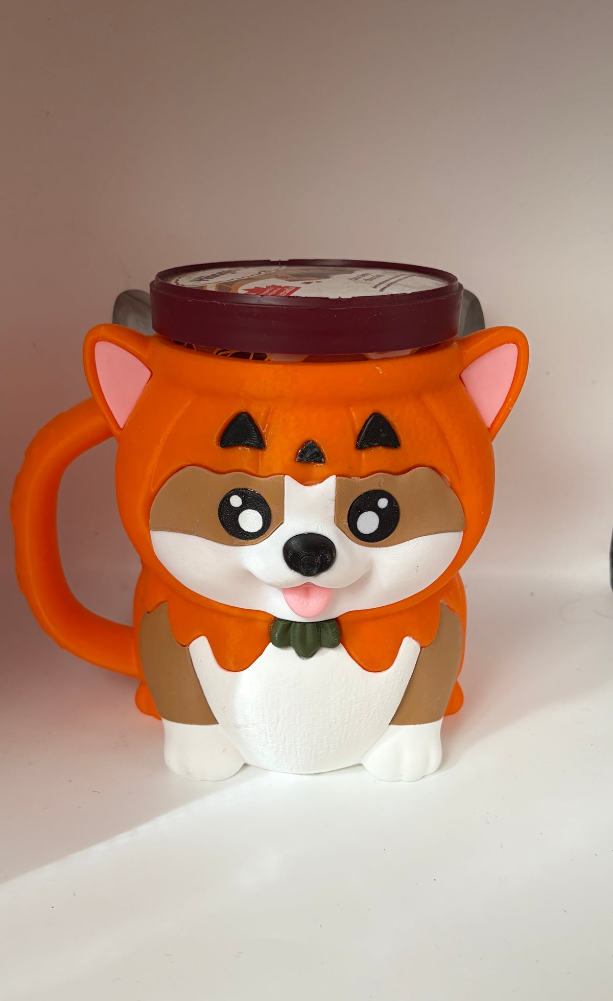 3D Corgi Ice Cream Pint Holder