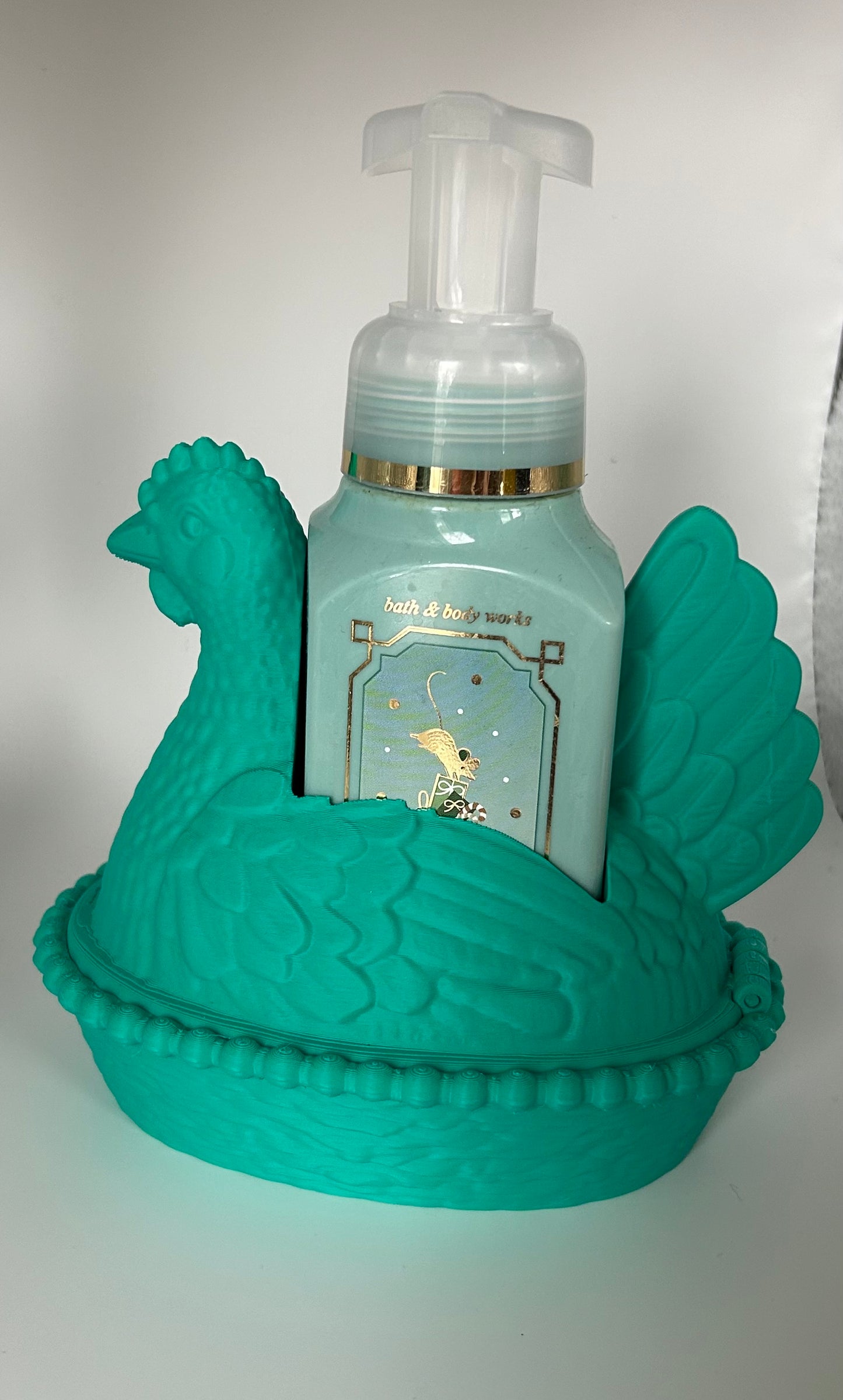 3D Hen in Nest Soap Holder