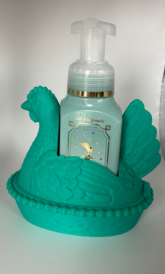 3D Hen in Nest Soap Holder