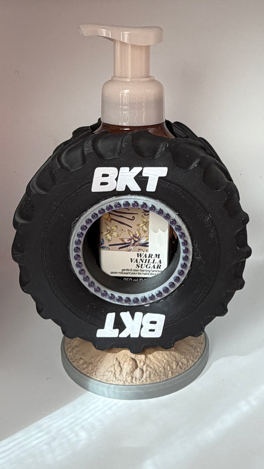 3D Monster Truck Tire Soap Holder