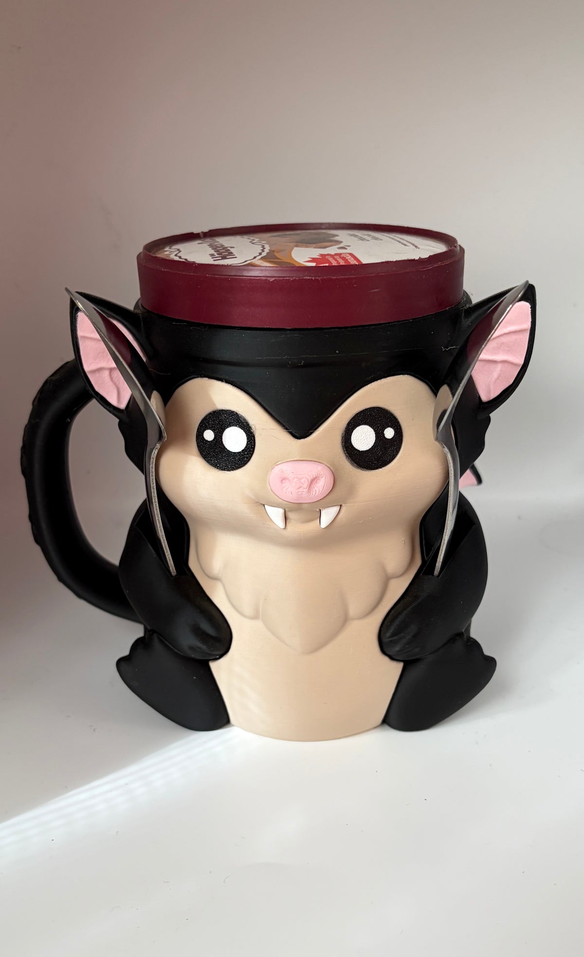 3D Bat Ice Cream Pint Holder