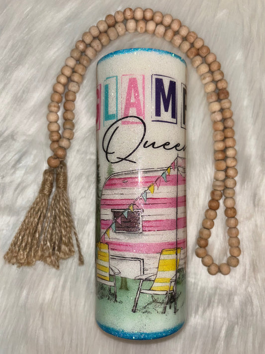 20oz Glamping Queen Tumbler