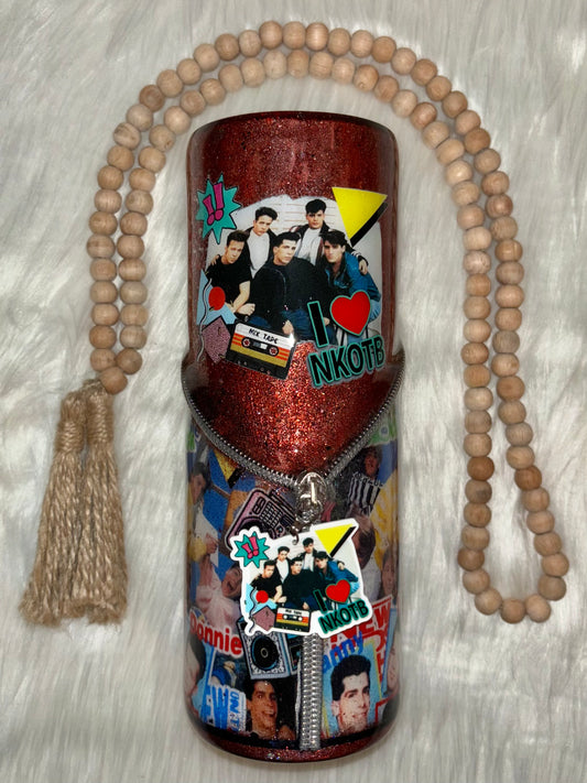 20oz NKOTB Zipper Tumbler