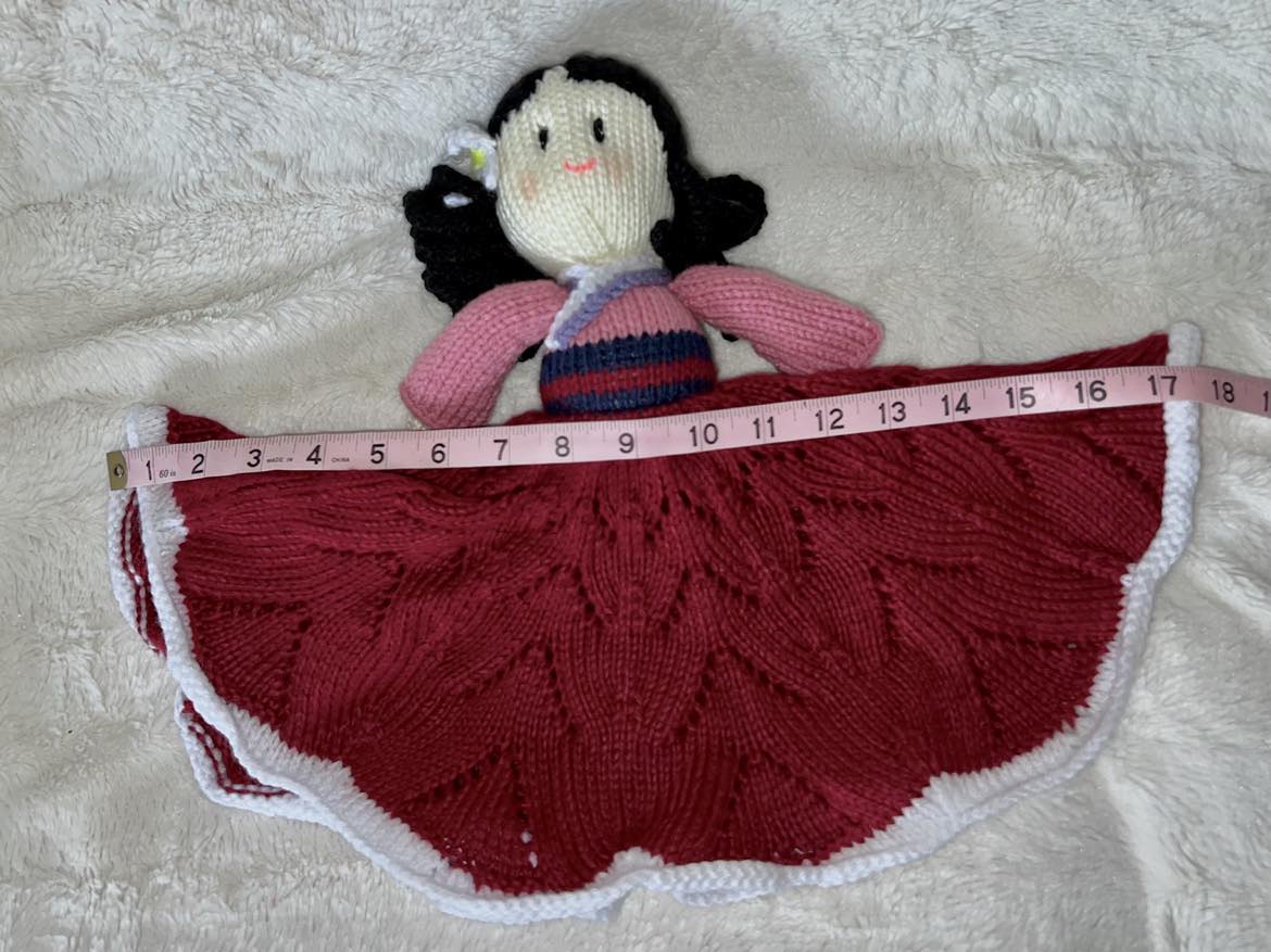 Mulan Knitted lovey doll